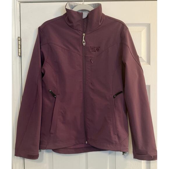 Mountain Hardwear Jackets & Blazers - Mountain Hardwear Offwidth Softshell Jacket Women MED Purple Full Zip TufStretch